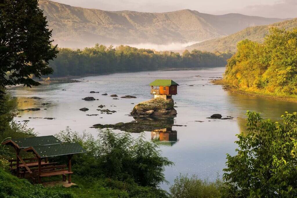 House-on-the-drina-river-on-tara-national-park